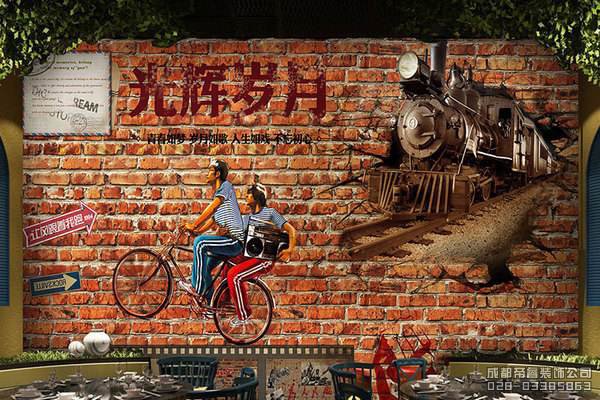 憶青春主題餐廳如何裝修設計？